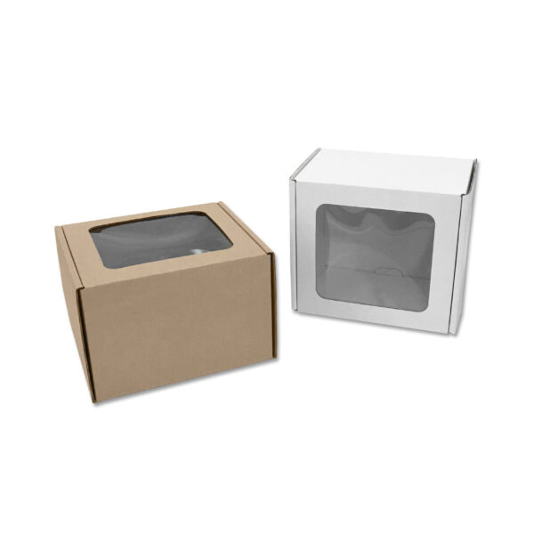 Коробка Чемоданчик с окном из МГК 150х140х105 мм Для Ozon