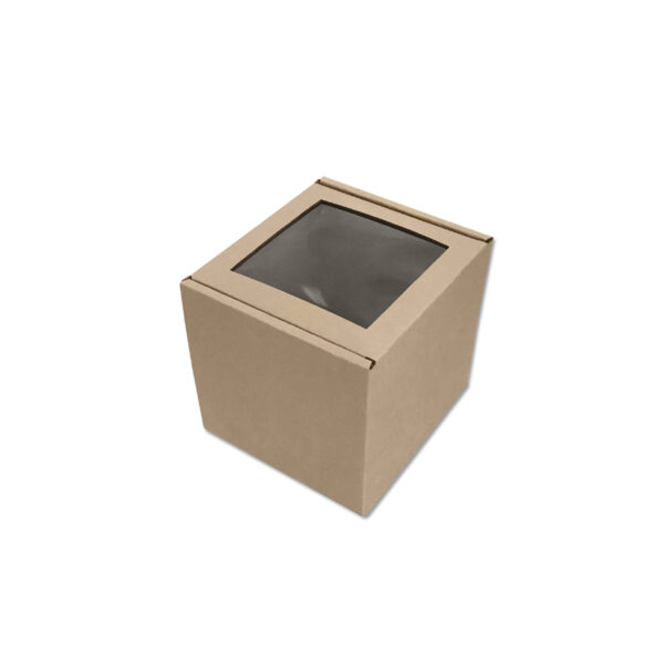 Коробка Чемоданчик с окном из МГК 120х120х120 мм Для Ozon