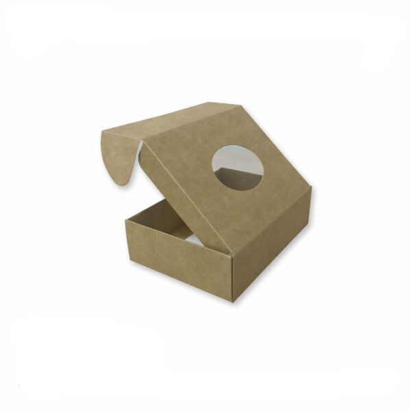 Коробка Чемоданчик с окошком из тонкого картона 120х90х35 мм Для Ozon