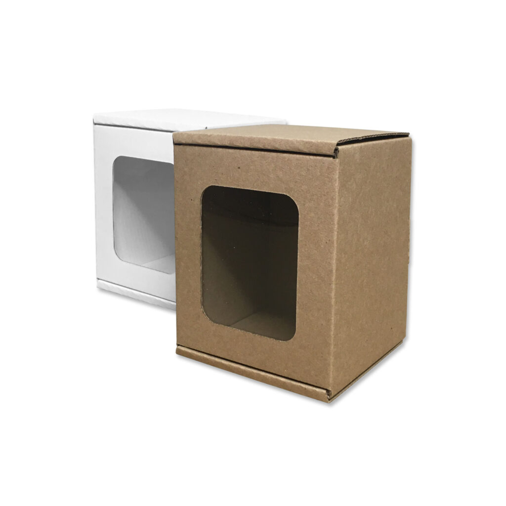 Коробка Чемоданчик с окном из МГК 120х100х100 мм Для Ozon